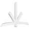 Ekena Millwork Alberta Architectural Grade PVC Gable Bracket, 96"W x 56"H x 4"D x 6"F, 14/12 Pitch GBP096X56X0406ALB00 - alternate 1